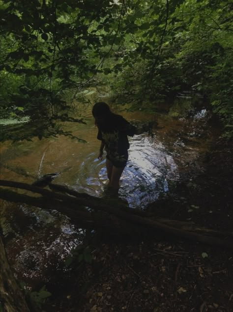 #forest#river#water#forestriver#me#mecore#dropdead#summer#grunge#grungegirl#alt#altgirl Forest Grunge, Grunge Summer, Summer Grunge, Dark Summer, Grunge Pictures, Hippie Aesthetic, River Water, Alex G, Summer Goals