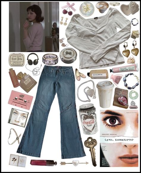 girl, interrupted (1999) Outfit | ShopLook Daisy Girl Interrupted Outfit, Daisy Randone Outfit, Girl Interrupted Outfits, Femcel Aesthetic Outfits, 2000s Autumn, Light Coquette, Daisy Randone, Autumn Coquette, Vintage Americana Aesthetic