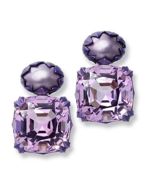 Hemmerle (@hemmerle) • Instagram photos and videos Sunday Greetings, Color Stones Jewelry, Crystal Jewelry Sets, Lovely Lavender, Light Lavender, Art Nouveau Jewelry, Jewelry Lookbook, Art Deco Earrings, Purple Hues