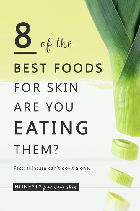 8 of the Best Foods for Skin - Are You Eating Them? | honestyforyourskin.co.uk #apothekari #apothekariskincare Best Vitamins For Skin, Maternity Skin Care, Foods For Skin, Best Foods For Skin, Foods For Clear Skin, Skin Foods, Food For Glowing Skin, Clear Skin Diet, Foods For Healthy Skin