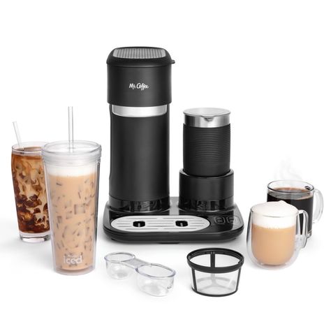 Iced Coffee Machine, Hot Coffee Drinks, Iced Coffee Maker, Cappuccino Maker, Coffee Shot, Mr Coffee, Reusable Coffee Filter, Cappuccino Machine, Single Serve Coffee Makers