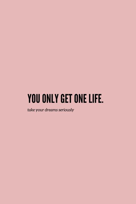 You Only Got Yourself, Do It With All Your Heart, You Have One Life, Get Rid Of Things That Dont Serve You, If It Doesnt Serve You Quotes, Only Got Yourself Quotes, Life Is What You Make It Quote, Imma Do My Own Thing, Small Steps Quotes