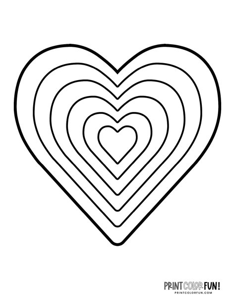 Heart Patterns Printable, Birth Colors, Heart Coloring Pages, Love Coloring Pages, Heart Printable, Heart Template, Coloring Page Ideas, Heart Drawing, Page Ideas