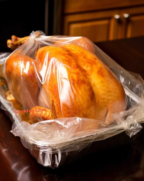 Bag Turkey Recipe, Oven Bag Turkey, Turkey In Oven Bag, Turkey In Oven, Turkey In A Bag, Oven Bag, Roast Turkey Recipes, Herb Stuffing, Oven Roasted Turkey