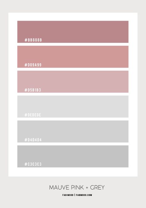 hex color, grey living room, grey color scheme, grey color combo, grey and pink color combination #color #greycombo #greycolorhex Bedroom Dusty Rose, Colour Scheme For Bedroom, Pink And Grey Bedroom, Grey Colour Scheme Bedroom, Romantic Bedroom Colors, Grey Colour Scheme, Green Colour Scheme, Bedroom Colour Palette, Hex Color Palette