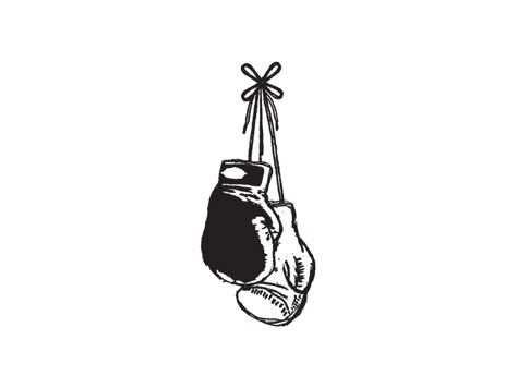 Boxing Gloves by Daniel Patrick Simmons Thai Tattoo Meaning, Boxing Gloves Drawing, Boxing Gloves Tattoo, Gloves Drawing, Muay Thai Tattoo, Boxing Tattoos, Traditional Thai Tattoo, Borneo Tattoo, Daniel Patrick