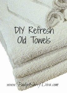 Refresh Towels, Fresh Towels, Fabric Softener Sheets, Old Towels, Household Cleaning Tips, Cleaners Homemade, Laundry Hacks, Natural Cleaning Products, Diy Cleaning Products