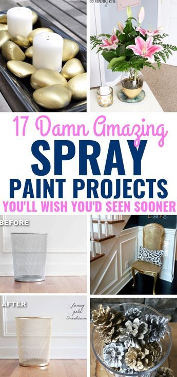 Painted Chairs Diy, Spray Paint Chairs, Fake Flowers Diy, Spray Paint Crafts, Cabinet Makeover Diy, Spray Paint Projects, Hobbies To Take Up, Diy Spray Paint, Painted Glass Vases