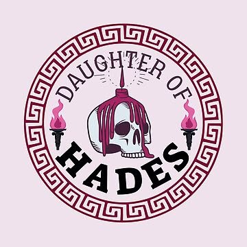 Pjo Tattoos, Daughter Of Hades Aesthetic, Cabin 13 Aesthetic, Greek Mythology Drawings, Greek Mythology Stickers, Hades Symbol, Hades Cabin 13, Hades Children, Hades Underworld