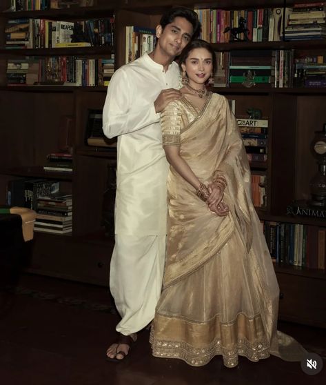 Eugenia Belousova, Low Key Wedding, Aditi Rao Hydari, Traditional Asian Dress, Indian Marriage, Mumbai Wedding, Sabyasachi Bride, Aditi Rao, Desi Aesthetic