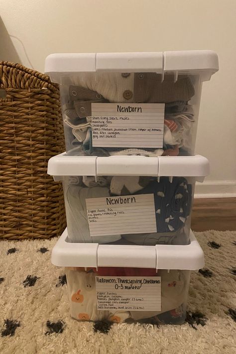 This post is all about old baby clothes storage ideas and how to organize baby clothes for storage. Baby Clothes Storage Ideas, Organize Baby Clothes, Clothes Storage Ideas, Clothes Storage Systems, Nursery Dresser Organization, Neutral Clothes, Old Baby Clothes, Nursery Accent Wall, Baby Announcement Photoshoot