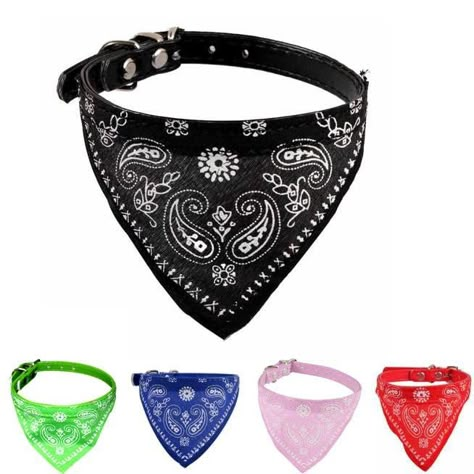 Dressed Up Dogs, Dog Belt, Dog Neckerchief, Cat Cleaning, Bandana Collar, Puppy Accessories, Cat Scarf, Small Dog Collar, Pet Dogs Puppies