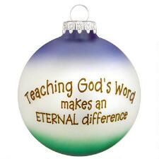 Teaching God's Word Ornament Diy Gifts For Children, Christian Teacher Gifts, Awana Crafts, Sunday School Teacher Gifts, Word Ornaments, School Christmas Gifts, School Gift Ideas, Church Leadership, Easy Homemade Gifts