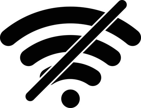 Wifi Icon, Work Icon, No Connection, Internet Icon, No Internet, Wifi Signal, Halloween Pumpkins Carvings, Poster Drawing, Icon Icon