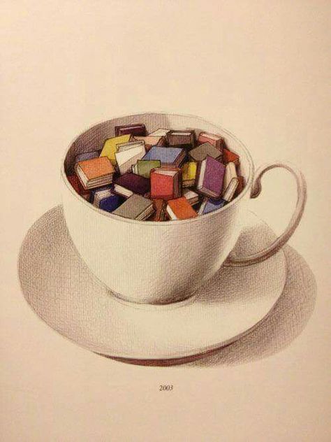 Tea And Books, My Cup Of Tea, World Of Books, Book Nooks, I Love Books, Love Book, Book Nerd, A Coffee, Book Quotes