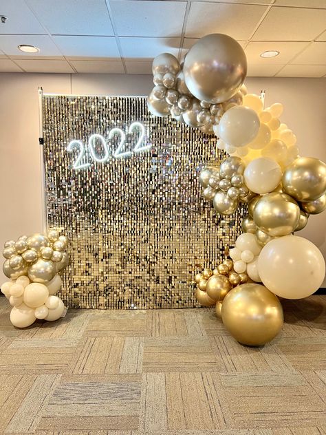 Baloni Dekoracija, Prom Balloons, Prom Backdrops, New Year Backdrop, Deco Ballon, Shimmer Wall, Prom Decor, Prom Theme, Birthday Party Theme Decorations