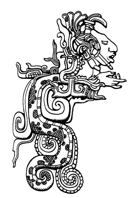 Serpent Symbolism, Mayan Tattoos, Serpent Tattoo, Feathered Serpent, Mayan Symbols, Maya Civilization, Maya Art, Mayan Art, Aztec Tattoo