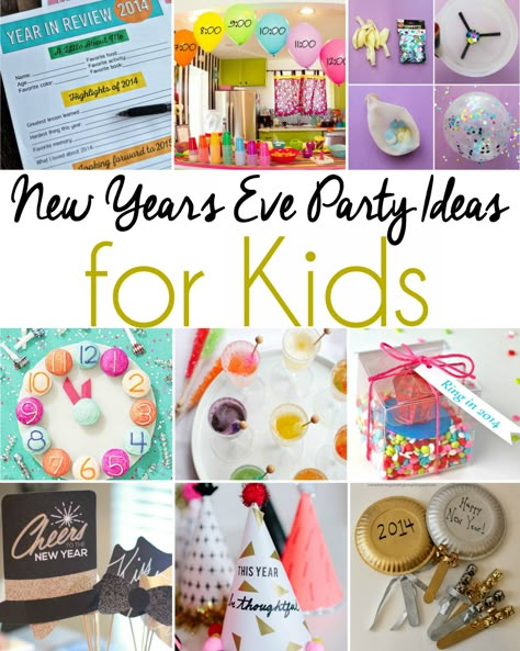 New Years Eve Party Ideas for Kids Recipes Printables, Nye Ideas, New Years Eve Traditions, New Years Eve Games, Top Craft, Eve Game, Rimmed Glasses, Christmas Preparation, Bloggers To Follow