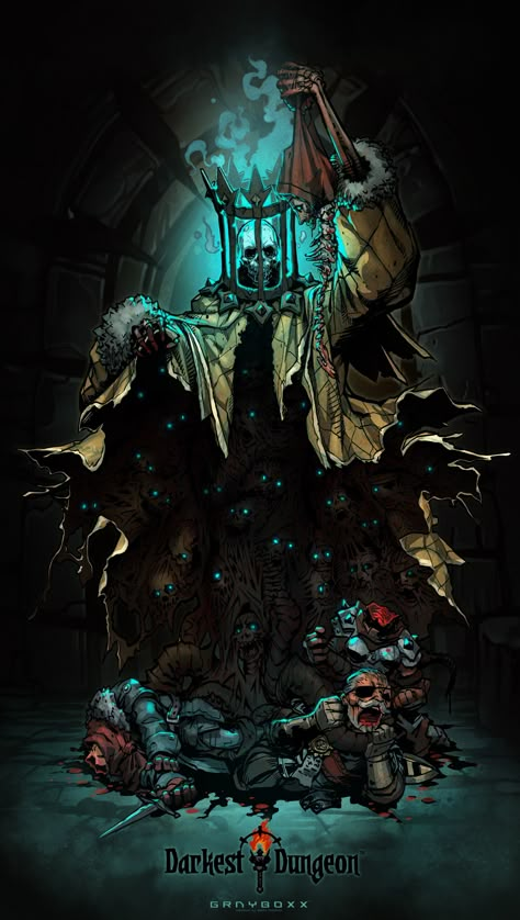 ArtStation - DARKEST DUNGEON - Collector, GRAYBOXX ESSENNOIR Fantasy Art Landscape, Classic Fantasy, Dark Basement, Darkest Dungeon, D D Monsters, 다크 판타지, Knight Art, Monster Concept Art, Monster Art