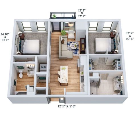 Floor Plans 2 Bedroom Apartment, Floorplan Apartment 2 Bedroom, Apartment Layouts 2 Bedroom, Luxurious Apartment Floor Plan, 2 Bedroom Studio Apartment Floor Plans, Condo Layout Floor Plans 2 Bedroom, Small Apartment 2 Bedroom, 2 Bedroom 2 Bath Apartment Plans, Small Two Bedroom Apartment Layout