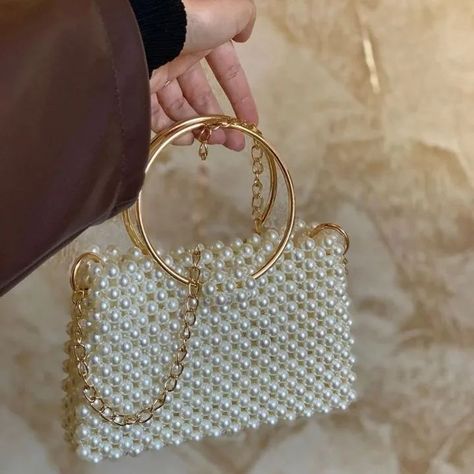 place your order and have a customized beaded bag like this . . . . #beadedhandbags #beautiful #beaded #beautiful #beautifuldestinations #beadedbracelets #beautifuldestinations #explore #smallbusiness #connectwithcommunity #fypage Crystal Beaded Bag, Pearl Beaded Bag, Pearl Purse, Fancy Clutch, Beads Bag, Girly Bracelets, Hand Beaded Bag, Crystal Handbag, Beaded Pouch