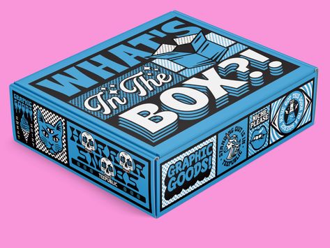 Teepublic Retention Box by Brethren Design Co on Dribbble Weekly Inspiration, Creative Box, Branding Design Packaging, Mailer Box, Design Fields, 3d Studio, Box Packaging Design, Learning Design, Packaging Ideas