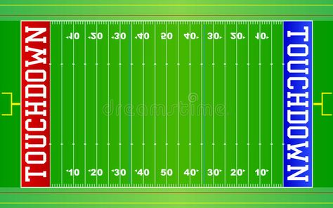 American Football Field NFL EPS. An illustration of an American football field l #Sponsored , #Affiliate, #Affiliate, #Football, #NFL, #football, #Field Football Field Drawing, Football Field Wall, Nfl Football Field, American Football Field, Football Positions, Branding Fonts, Football Diy, Matte Fabric, Pong Table