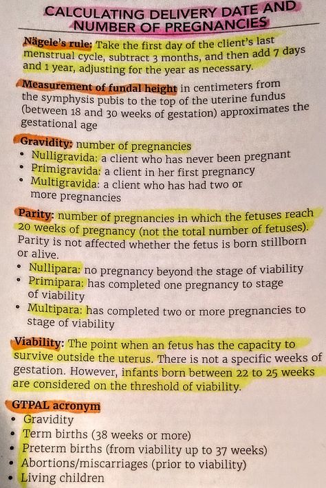 Calculating delivery date & number of pregnancies #Nageles Rule #Fundal Height #Gravidity #Parity #Viability #GTPAL Labor And Delivery Medications Nursing, Ob Nursing Student Cheat Sheets, Fundal Height, Nurse Degree, Nursing School Studying Cheat Sheets, Obstetrics Nursing, Nurse Cake, Midwifery Student, Nursing Cheat