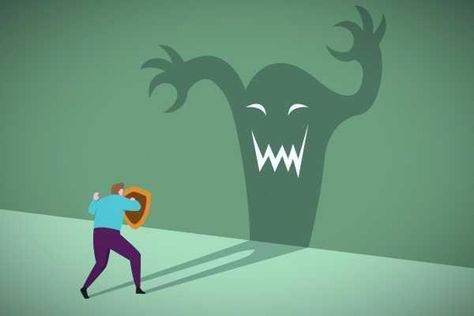 What is fear? Fears are things that control us. The fears we don’t face become our limits. Overcoming our fears is the only way to grow. Come and find out how to break free. Facing Fears Illustration, Limitations Illustration, Unknown Picture, What Is Fear, Facing Fear, Common Fears, The Fear Of God, Med School Motivation, Irrational Fear