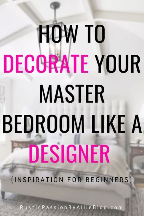 A lot of people don't realize you can't create your dream master bedroom affordably. You can decorate like a designer for cheap. This is a bedroom guide inspiration for beginners. Get inspired to decorate like Joanna Gaines and design a gray neutral cozy place you never want to leave. #masterbedroom #farmhousemasterbedroom #neutralbedroom #whitebedroom #cozybedroom #cozymasterbedroom #rusticmasterbedroom #woodbeams #shiplapwall #shiplap #joannagaines #diyhomedecor #cheaphomedecor Bedroom Guide, Beautiful Bed Designs, Bedroom Neutral, Simple Bed Designs, Dream Master, Flyers Design, Bad Inspiration, Farmhouse Master, Bedroom Decor Cozy