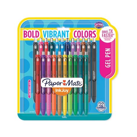 Papermate Gel Pens, Papermate Inkjoy Gel Pens, Paper Mate Pens, Notes Taking, School Suplies, College School Supplies, Gel Pens Set, Cool School Supplies, Paper Mate