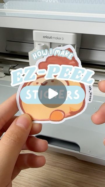 Popular Stickers To Sell, Stickers On Cricut Machine, Cricut Vinyl Ideas, Sticker Maker Machine, Cricut Stickers, Cricut Projects Easy, Sublimation Stickers, Create A Sticker, How To Use Cricut