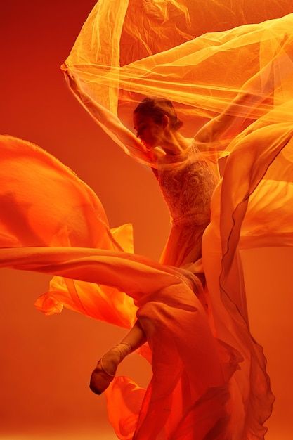 Photo ballerina young graceful female ba... | Premium Photo #Freepik #photo #contemporary-dance #ballet-dancer #ballet #ballerina Fire Moodboard, Ballet Dancer Photography, Light Editorial, Dance Contemporary, Dancer Ballet, Dancer Photography, Red Studio, Ballet Studio, Red Backdrop