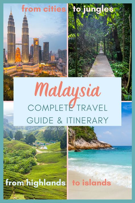 Malaysia Itinerary, Asia Travel Outfit, Malaysia Travel Guide, Backpacking Routes, Travel Malaysia, Asian Travel, Backpacking Asia, Malaysia Travel, Travel Route