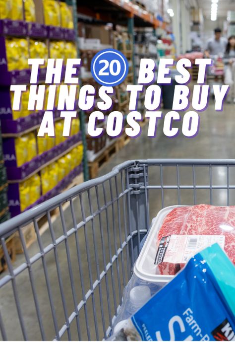 I don't buy everything at Costco, but I do have my favorites. Here is my list of the 20 best things to buy at Costco (in my opinion)! via @southernsavers Best Things To Buy At Costco, Best Costco Buys, Things To Buy In Bulk, Costco Must Haves, Costco Favorites, What To Buy At Costco, Costco Meal Plan, Best Costco Food, Best Deals At Costco