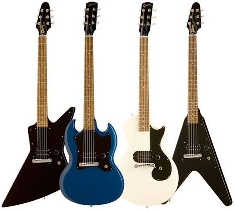 Gibson Introduces New Melody Maker Les Paul, SG, Explorer, and Flying V - Premier Guitar Gibson Melody Maker, Gibson Sg Junior, Gibson Explorer Guitar, Gibson Les Paul Sg 1961, Gibson Les Paul Studio, Flying V, The Melody, Gibson Sg, Les Paul