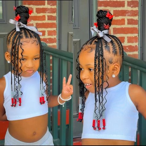 25 Toddler Cornrow Styles – Best Case Parenting Natural Hairstyles For Black Kids, Braids For Black Kids, Baby Hair Styles, Toddler Braided Hairstyles, Daughter Hairstyles, Toddler Braids, Black Kids Braids Hairstyles, Kid Hair Styles, Cute Toddler Hairstyles