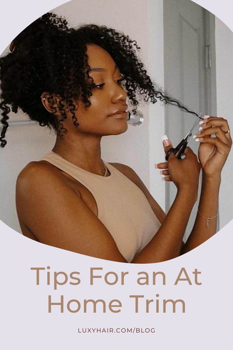 How To Trim Curly Hair, Trimming Curly Hair At Home, How To Trim Curly Hair At Home, Cut Curly Hair At Home, How To Cut Curly Hair At Home, How To Trim Your Own Hair, Trim Curly Hair, Trimming Natural Hair, Trimming Your Own Hair