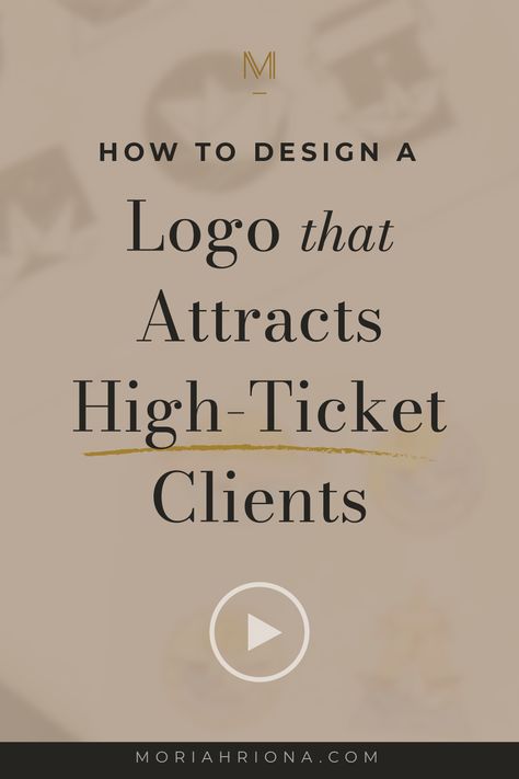 Want to learn how to design a logo that’s high-end and conveys luxury? This blog post is for you! Discover how to attract high-paying clients with my top 5 luxury logo design tips, including why you shouldn’t DIY your luxury brand logo. #luxurybrand #branding #logodesign #logodesigninspiration Luxury Logos Ideas, Luxury Branding Design Logos, Luxury Logo Font, Making Logos Design, Luxury Brand Logo Ideas, How To Design A Logo For Your Business, High End Brand Logo, Chic Branding Design, Luxury Fonts Branding