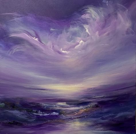 Purple Aesthetic Background, Purple Painting, Purple Vibe, Lavender Aesthetic, Lavender Haze, Purple Themes, Purple Art, Ethereal Art, Playlist Covers