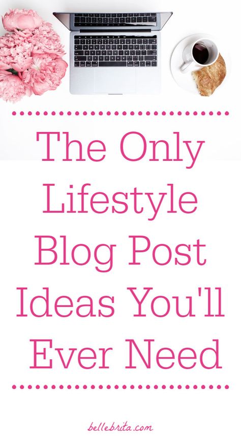 Need help brainstorming lifestyle blog post ideas? These types of blog post will perform well in search AND on social media! Pin now, read later! | Belle Brita #blogging #writersblock Lifestyle Blog Post Ideas, Lifestyle Blog Ideas, Instagram Business Marketing, Small Business Quotes, Blogging Inspiration, Blogging Ideas, Funny Blogs, Blogging 101, Blog Post Ideas