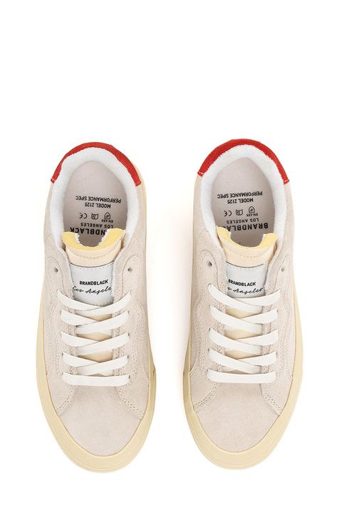 A vulcanized rubber sole grounds this crisp tonal lace-up sneaker wrapped in wavy panels of suede. Leather upper/textile lining/rubber sole Imported Black Owned/Founded Suede Sneakers, Room Accessories, Soft Suede, Womens Sneakers, Leather Upper, Models, Off White, Nordstrom, Lace Up