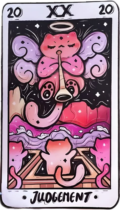 Cat Tarot Cards Art, Cat Tarot Cards, Chat Kawaii, Creepy Cat, The Best Wallpapers, Tarot Cards Art, Tarot Art, Cute Doodle Art, Best Wallpapers