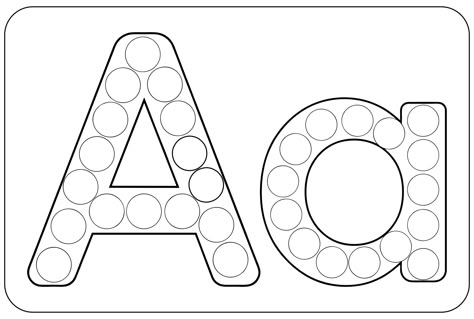 A Dot Worksheet, Letter S Activities, Dot Marker Activities, Dot Letters, Dots Free, Dot Worksheets, Alphabet Templates, Printable Alphabet Letters, Free Printable Letters