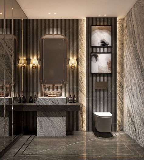 Luxury Toilet Design Modern, Marble Washroom, Hasan Abi, Luxury Washroom Design, Luxury Toilet Design, New Classic Bathroom, Luxury Washroom, Stone Toilet, Marble Toilet