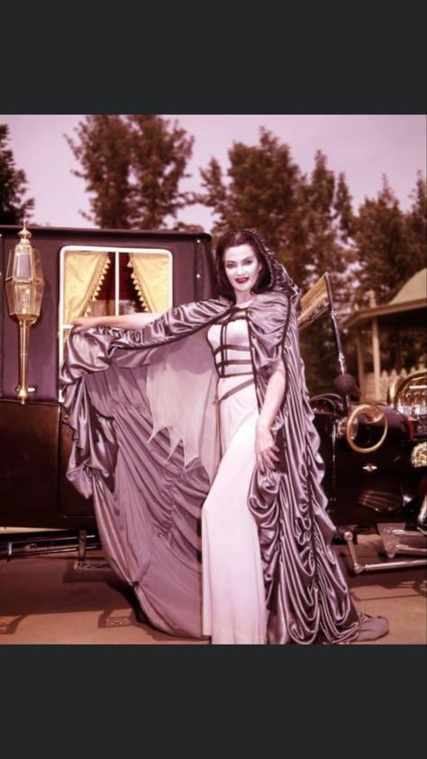 Lily Munster Cosplay, Lily Munster Costume, Munsters Car, Munsters House, Spooky Icons, Lilly Munster, Munsters Tv Show, 1313 Mockingbird Lane, Herman Munster