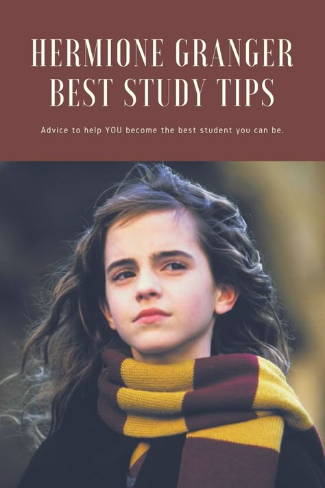 How To Love Studying, Study Like Hermione Granger, Hermione Granger Study, Study Like Granger, Study Tips For High School, Ron Y Hermione, Studying Tips, Best Study Tips, Study Stuff