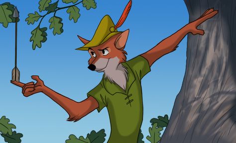 Disney's Robin Hood by ~kimba16 on deviantART /// *swoon* Disney Dudes, Robin Hood 1973, Disney Robin Hood, Robin Hood Disney, Walt Disney Characters, Maid Marian, Disney Animals, Wish Upon A Star, Love Disney