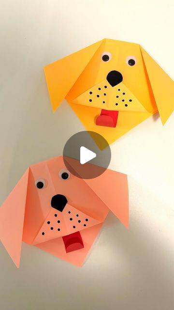 Mel  |  Early Childhood Educator on Instagram: "Paper Dog Craft 🐶🐶

Follow @artsandcrafts4kids for more ideas! 🌟
.
.
.
#sensoryactivities #artsandcrafts #diyartsandcrafts #activitiesforkids #kidsactivities #earlychildhoodeducation #playlearningideas #dog #puppy" Paper Animal Crafts, Spring Toddler Crafts, Puppy Crafts, Early Childhood Educator, Dog Craft, Paper Dog, Animal Activities For Kids, Children's Church Crafts, Paper Dogs