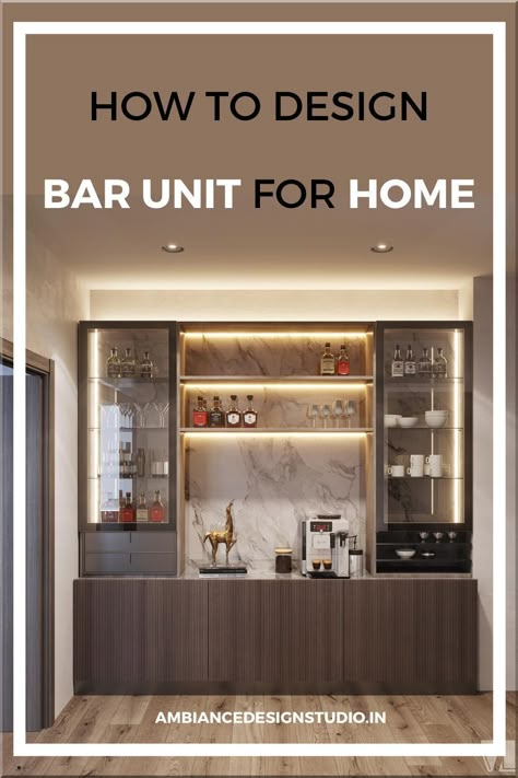 Bar Room Ideas In House Modern Luxury, Home Bar Cabinet Design, Contemporary Bars For Home, Wine Display Home Bar Ideas, Modern Bar Cabinets For Home Living Room, Bar In House Ideas Modern, Modern Bar Ideas For Home Living Rooms, Bar Designs For Home Modern, Bar In Home Ideas